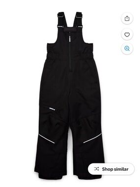 Swiss Tech Boys Snow & Ski Water Resistant Bib Snowpants, Sizes XS (4-5) li